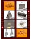 HERMES BIRKIN 25 (Pre-owned) Etain, Togo leather, Ghw