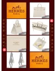 HERMES BIRKIN 25 (Pre-owned) Craie, Epsom leather, Ghw