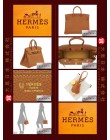 HERMES BIRKIN 25 (Pre-owned) - Gold / Jaune ambre, Togo leather, Matt Gold hardware