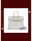 HERMES BIRKIN 25 (Pre-owned) - Gris perle, Togo leather, Rose Gold hardware