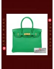 HERMES BIRKIN 30 (Pre-owned) - Bambou, Togo leather, Ghw