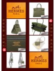 HERMES BIRKIN 30 (Pre-owned) Canopee / Canopee, Togo leather, Ghw