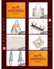 HERMES BIRKIN 30 (Pre-owned) Himalaya, Matt niloticus crocodile skin, Phw