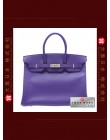 HERMES BIRKIN 35 (Pre-owned) Crocus / Crocus purple, Epsom leather, Phw