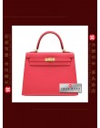 HERMES KELLY 25 (Pre-Owned) Rose Extreme, Epsom leather, Ghw